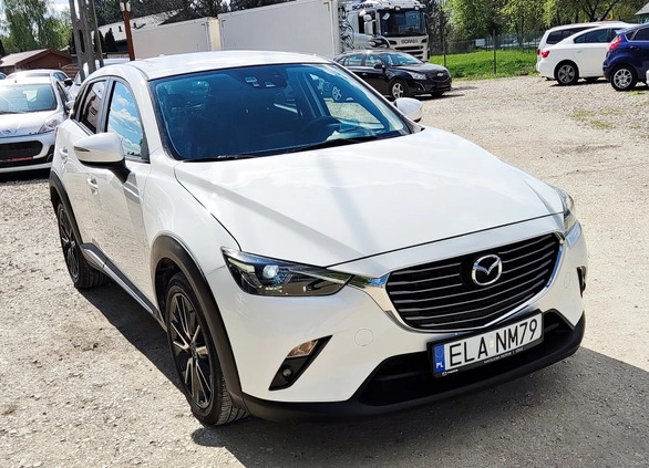 Mazda CX-3 cena 59850 przebieg: 64000, rok produkcji 2017 z Olecko małe 667